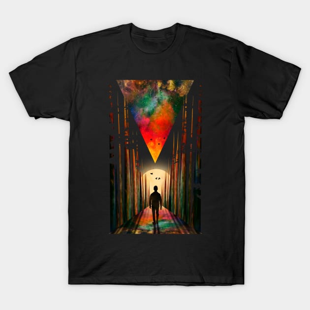 Chasing Sunset T-Shirt by nicebleed